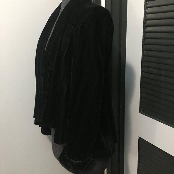 Alex Evenings Women's Velvet Jacket - Picture 2 of 7